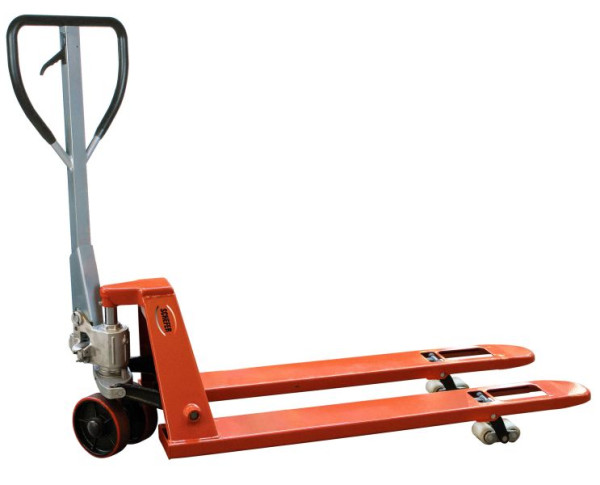 Schefer Gabelhubwagen 2000 kg - 1150 mm PREMIUM für niedere Sonderpaletten, 1101031PTN55