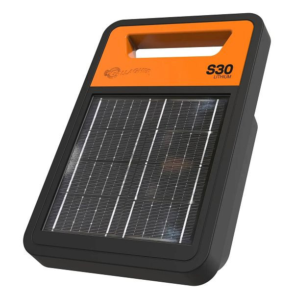 Gallagher S30li Solar-Weidezaungerät inkl. Akku (0,3J - Solar), 350325