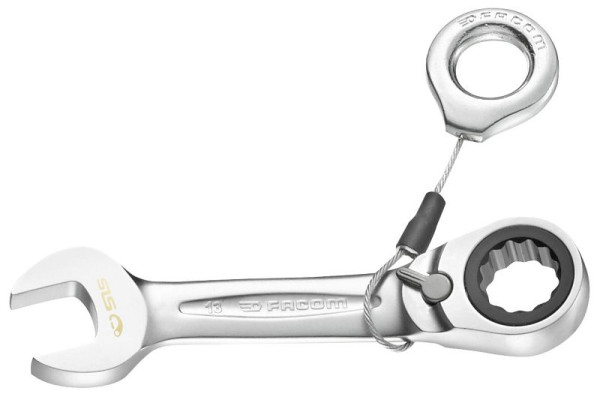 Facom Kurze Knarrenringmaulschlüssel SLS 10mm, 467S.10SLS