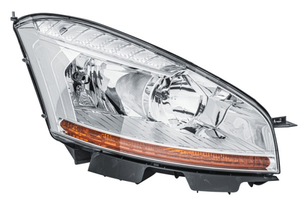 HELLA Halogen-Hauptscheinwerfer, für u.a. Citroën C4 Grand Picasso I (UA_), ECE, für Rechtsverkehr, rechts, 1EF 009 237-021