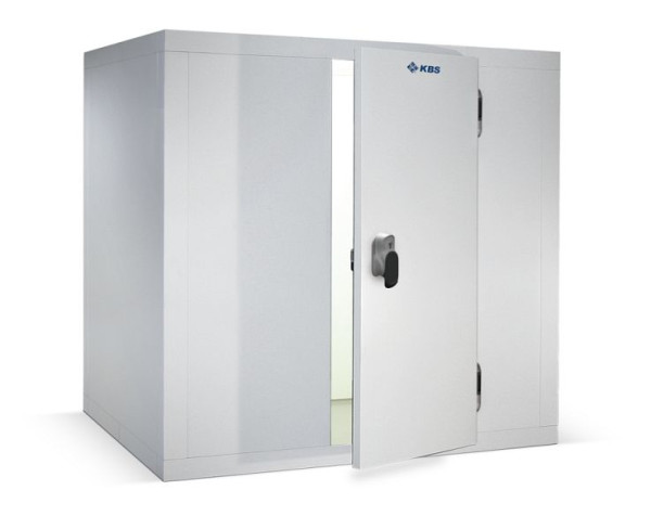 KBS Kühlzelle CR 09, mit rutschfestem Boden (BxTxH) 2590x1590x2190 mm, Türbreite 800 mm, 9180097