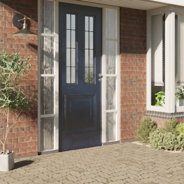 vidaXL Fensterfolien 4 Stück Matt Bambus-Muster PVC, 3208962