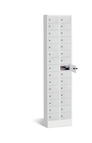 C+P Kleingefachschrank Intro, H1950xB460xT200mm, Farbe: Lichtgrau, 80700-201 S10014