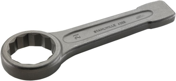 STAHLWILLE Schlag-Ringschlüssel Nr.4205 Schlüsselweite 24 mm Länge 160 mm, 42050024