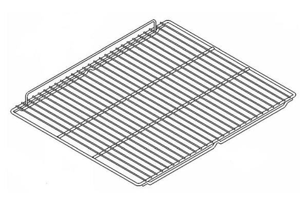 NordCap Tragrost für Serie GKv und UKU, für GN 2/1, weiß rilsaniert, B x T in mm: 650 x 530, 4057113485