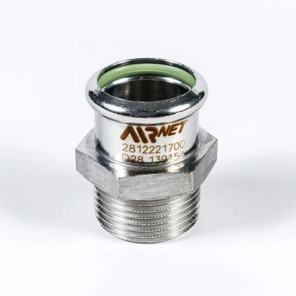 AIRnet Nippelhülse D54mm x 1 1/2″, Edelstahl, 2812541700