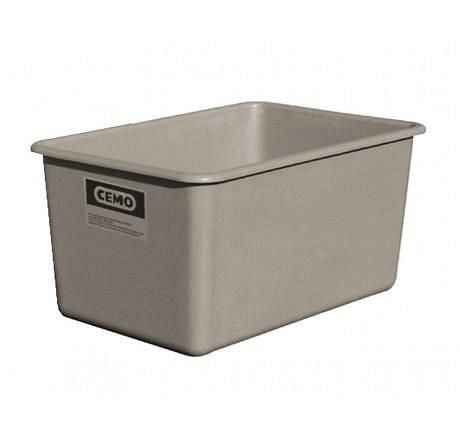 Cemo Rechteckbehälter 500l grau, Maße: 144 x 79 x 28 cm, 7166, 4052886102497