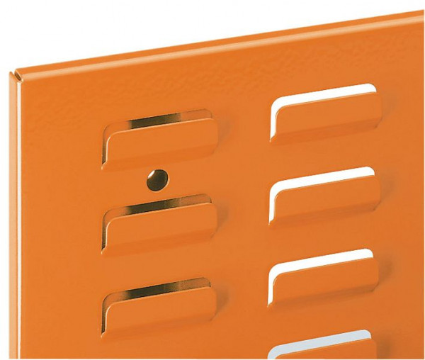 Kappes RasterPlan Schlitzplatte RAL 2009, B 500 x H 450 mm, Breitformat, 4202.00.0507