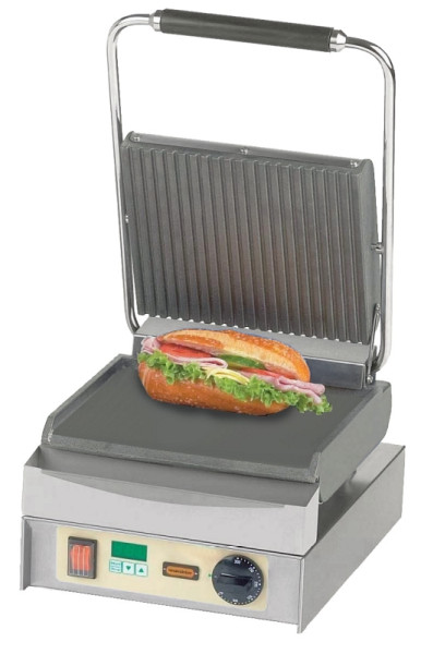 Neumärker Panini Master, oben geriffelt + unten glatt, mit Digitaltimer, 11-80411DT