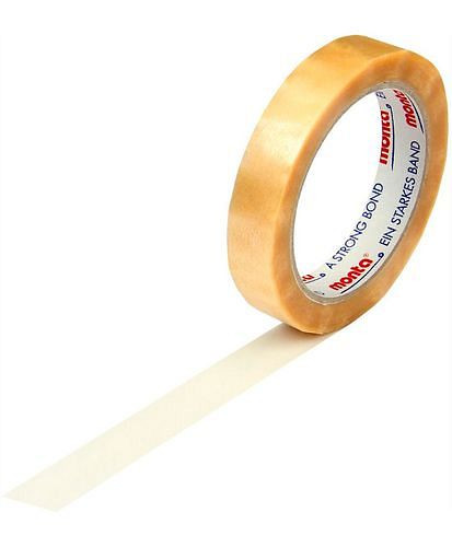 monta PVC-Selbstklebefilm 220, Breite 19 mm breit x 66 m, Stärke 54µ, VE: 12 Rollen, 299525
