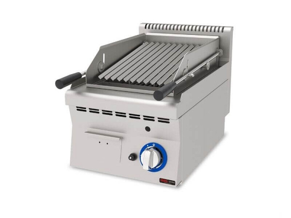 SGS Gastro Gas Lavasteingrill, 6.5 kW, Premium Serie 600, ALI460