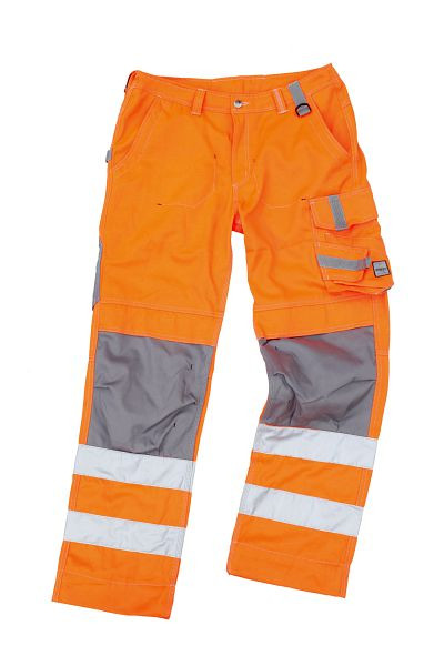 Excess Arbeitshose Champ Reflex orange-grau, Größe: 48, 592-2-41-24-ORG-48