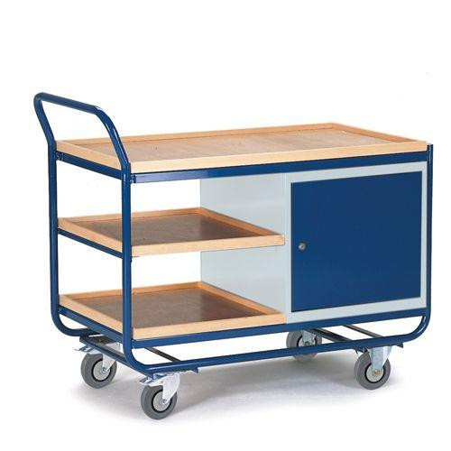 Rollcart Montagewagen mit Stahlschrank (1170x600), Tragkraft: 300 kg, 07-4326