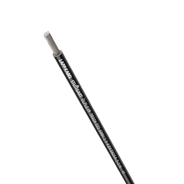 LAPP Bahnleitung ÖLFLEX® Train 331 600V 1X1, Schwarz, VE: 100 Meter, 15331000/100