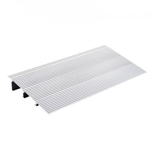 VEVOR Türschwellenrampe, 7,6 cm Höhe, 800 lbs Tragfähigkeit, Türrampe für Rollstühle, Aluminium-Schwellenrampe für Türen, PJSMJLPD3YC76Z2UAV0