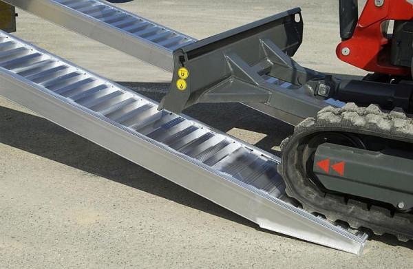 Altec Verladeschienen AVS80OR, Länge: 3960 mm, Breite: 315 mm, Traglast Einachs: 260 kg, Sprossen PR21, VE: 1 Paar, 08071015