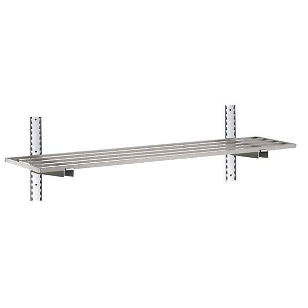 Gastro M Komplettes Regal 1 Ebene 100x40cm - Komplettes Montageset (Ohne Schrauben), HZ768