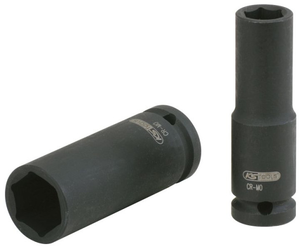 KS Tools 1/2" Sechskant-Kraft-Stecknuss, lang, 33mm, 515.1139