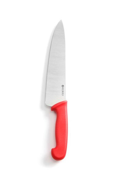 Hendi Kochmesser, LxBxH: 385x25x40 mm, Rot, Edelstahl, 842720