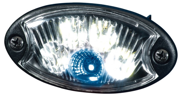HELLA Innenraumleuchte, Mini OvalLED VESTA5, LED, 12V, 1.2W, LED, Einbau, Lichtscheibenfarbe: glasklar, Innenraum, IP40, 2JA 343 570-157