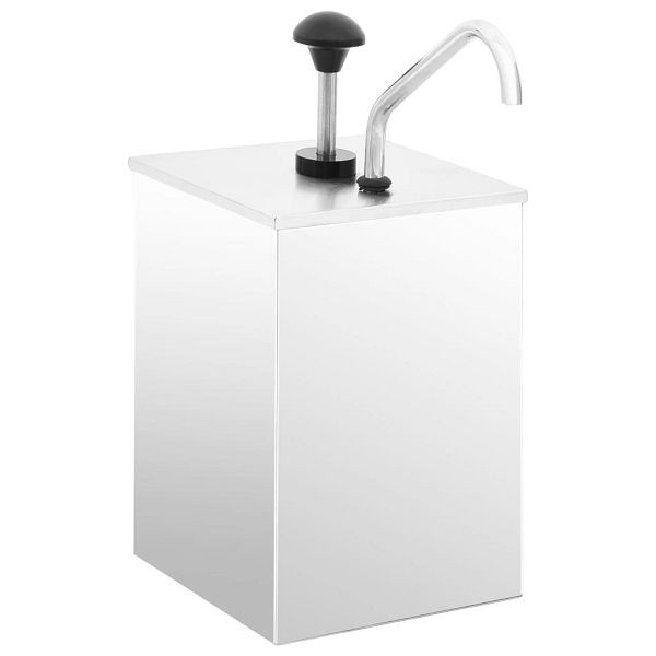 vidaXL Saucenspender Edelstahl 3,5 L, fortschrittlich, 51232