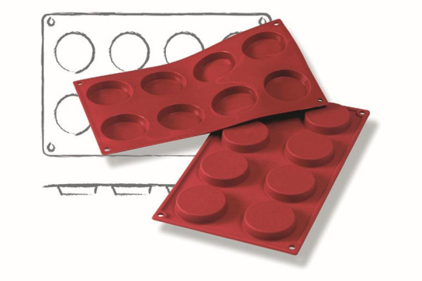 Schneider Backformen, Florentiner, Ø 60 mm, Höhe 12 mm, 115006