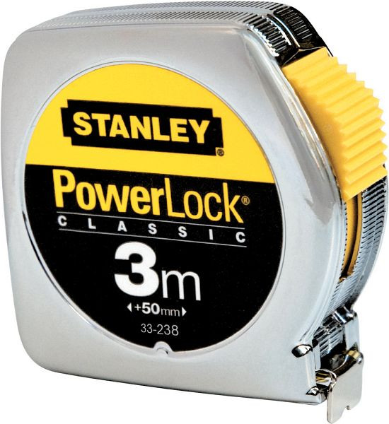 Stanley Bandmaß Powerlock Metall 3m/12,7mm, VE: 12 Stück, 1-33-218
