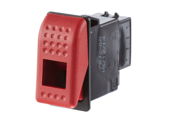 HELLA Warnblinkschalter, 12V, Ausstattungsvar.: I-0, Anschlussanzahl: 7, Einbau, mit Komfortfunktion, Farbmarkierung: rot, 6HH 007 832-661