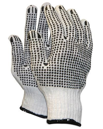 DENIOS Grobstrick-Noppenhandschuh, mit PVC-Noppen, Kategorie II, Gr. 10, VE: 12 Paar, 116427