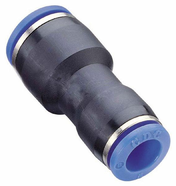 timmer B-GVr-12-10-KU, Gerader Verbinder reduziert, Schlauch-Ø: 12 mm, Schlauch-Ø: 10 mm, VE: 10 Stück, 03070110