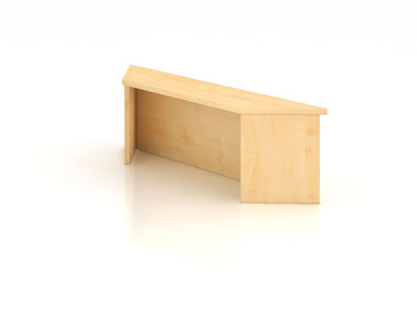 Hammerbacher Thekenaufsatz 113cm, 1OH Ahorn, 113x32x35 cm (BxTxH), VWB90/3