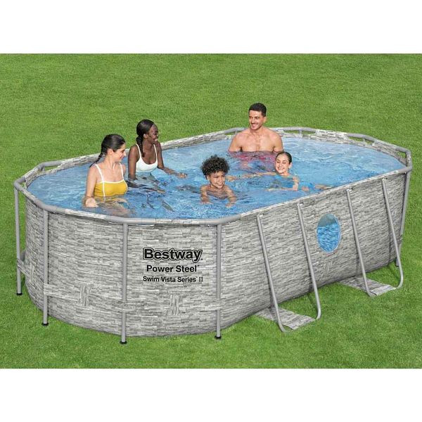 Bestway Power Steel Swimmingpool-Set 427x250x100 cm, 93329