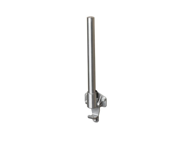 Growi Profi-Sattelhalter aus Edelstahl, klappbar, 90 Breite x 370 Tiefe mm, 10025060