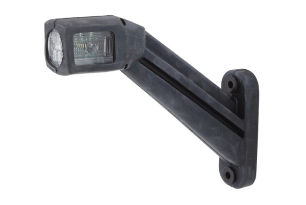 HELLA Umrissleuchte, LED, 12/24V, Kabel: 2000mm, Stecker: AMP, 2-polig, links/seitlicher Anbau, 2XS 011 744-051