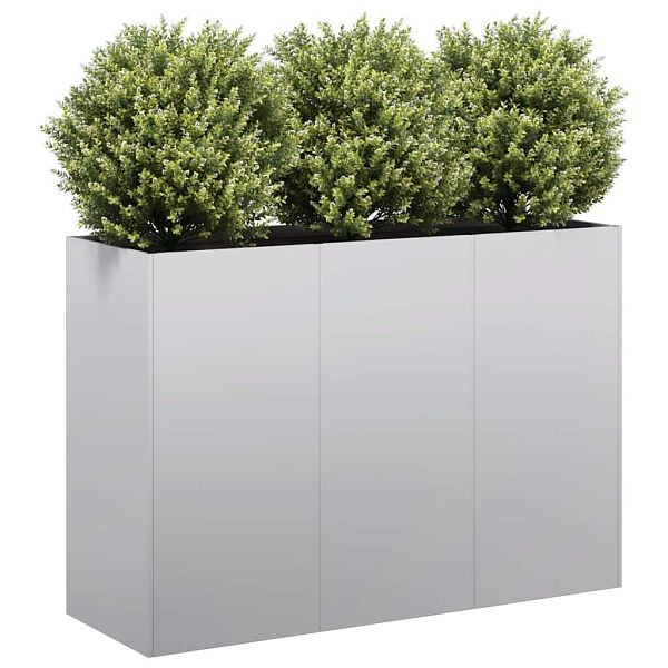 vidaXL Pflanzgefäß 120x40x80 cm Stahl verzinkt, 860722, 8721158676054