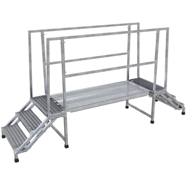 Stein HGS Steigtritt Set 1 - 3 m, Gesamtlänge 2522 mm, 67550.0001
