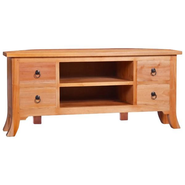 vidaXL TV-Schrank 100x40x45 cm Massivholz Mahagoni, 337867