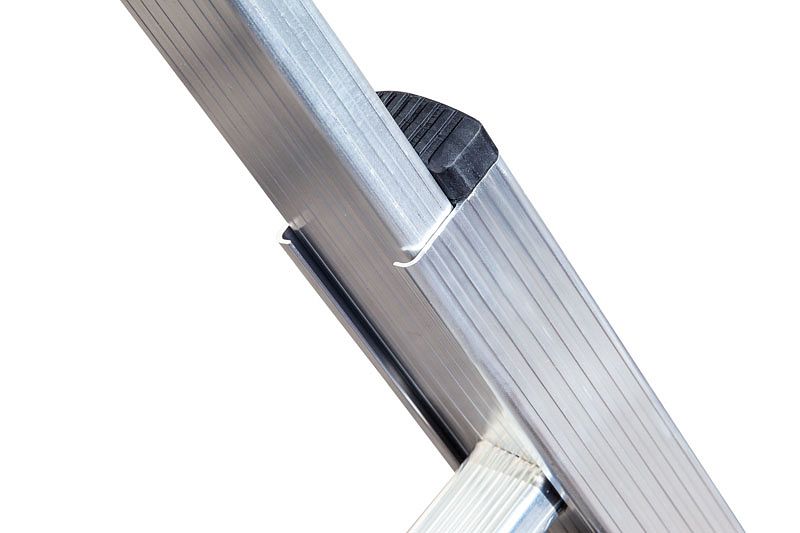 Euroline Alu-Treppenstehleiter mit 2 x 8 Stufen 235m Länge 3057608 ...