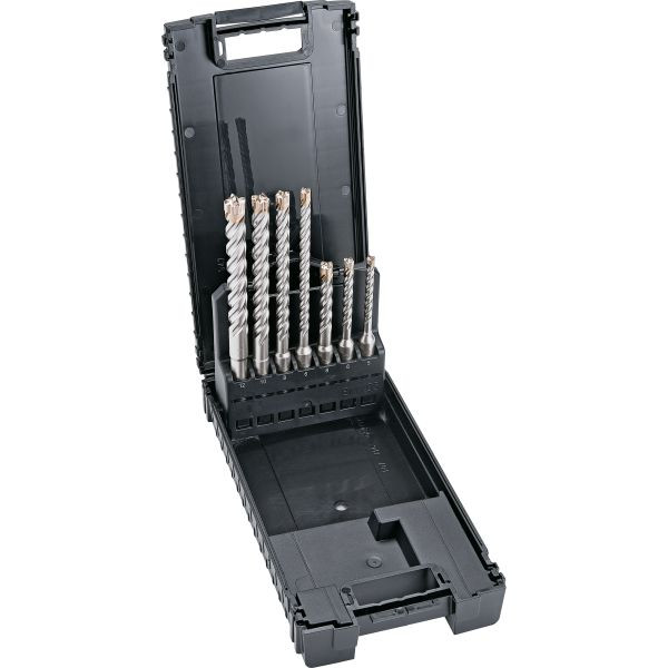 FLEX Hammerbohrerset SDS-plus 4-Schneiden Xtreme Plus, HD 4-C D5-12 Set SDS-plus, 533610