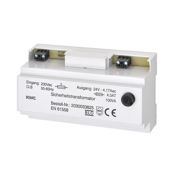 KWC Transformator, Eingang 230 VAC, Ausgang 24 VAC, 100 VA, 2030033825