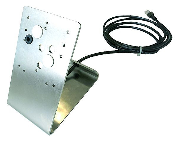 TCS Tischzubehör Audio / Video für Innenstationen der Serie TASTA, Edelstahl, ZIT5000-0030