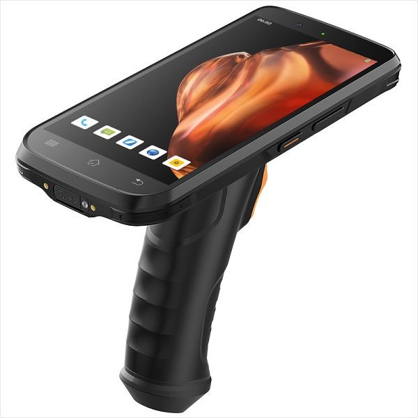 inateck AS501S Android 12 PDA Barcode Scanner Handheld Computer, 1D/2D Leser mit Pistolengriff, Wi-Fi 6 & 4G, Bluetooth Scanner IP66 6500mAh, N6029_black