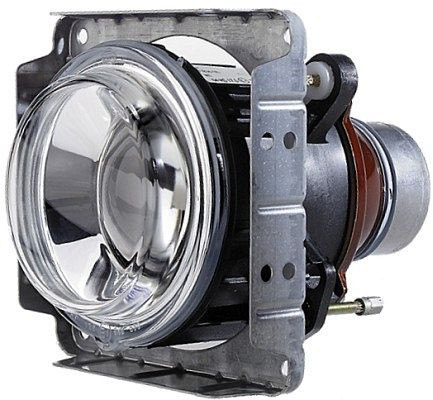 HELLA DE/Halogen-Scheinwerfereinsatz, Nebelscheinwerfer, 24V, gewölbt/rund, gewölbte Streuscheibe, transparent, links/rechts, 1NL 007 834-017
