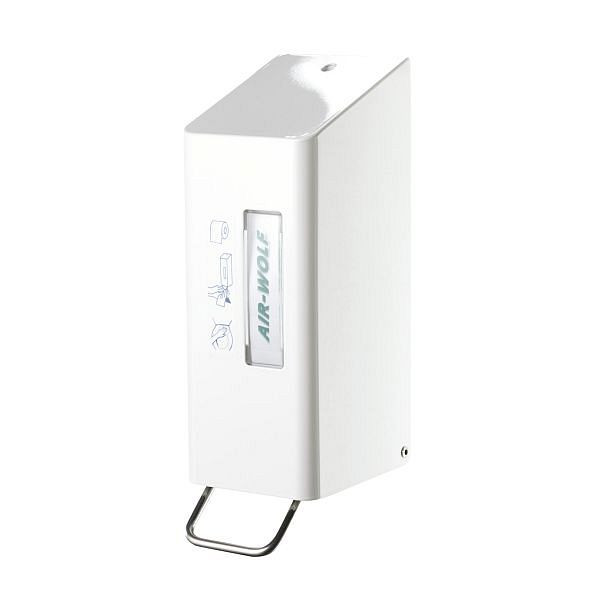 Air Wolf WC-Sitzreiniger, Serie Omega, H x B x T: 288 x 97 x 142 mm, Edelstahl weiß, 29-416