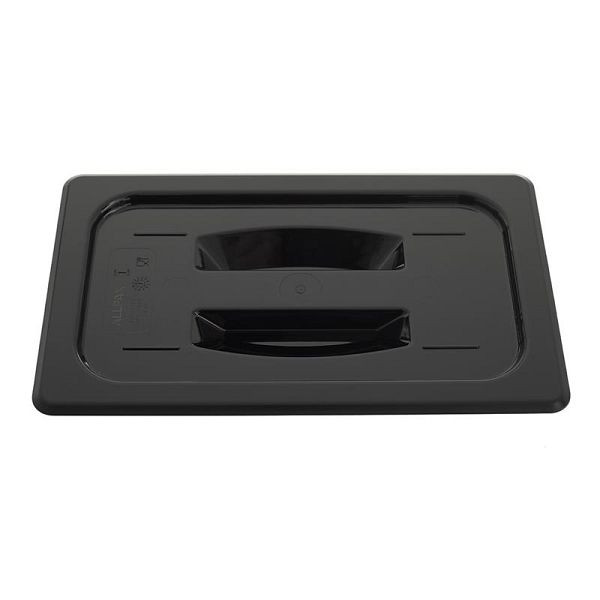ALLPAX Deckel aus Polycarbonat GN 1/4 schwarz, 10024422