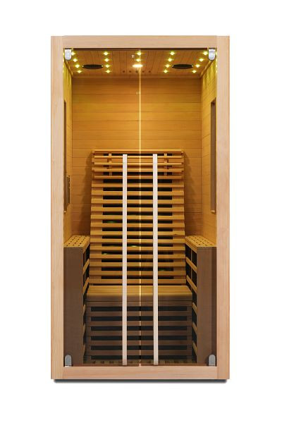 Sanotechnik CARBON 1 Infrarotkabine 1 Person, 100x130x195 cm (Bausatz), J10100