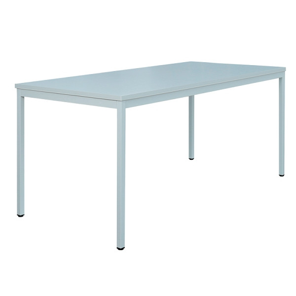 Lüllmann ClassiX Besprechungstisch, 750 x 2000 x 800 mm, lichtgrau, X-331130