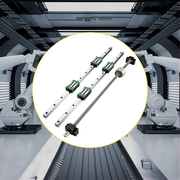 BSEID Linearführungsset HGR20, 800 Mm – 2 Schienen + 4 HGW20CC-Blöcke, Für CNC & Fräsen