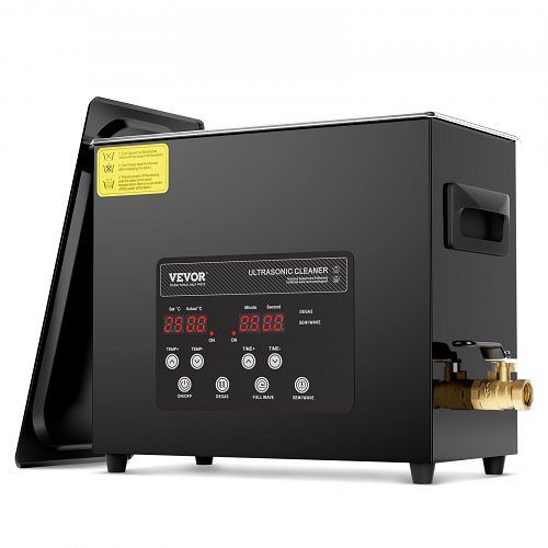 VEVOR 6L Ultraschallreiniger 180W mit Schonmodus, Entgasung, Heizung & Timer, 40kHz für Schmuck, Brillen, Uhren, HGKCSBQXJ6LAHTSPMV2