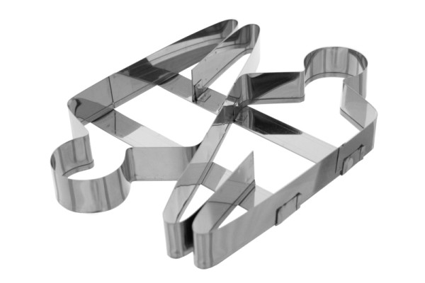 Schneider Ausstecher "Stutenkerl" Edelstahl, 250 x 220 x 30 mm, 199170